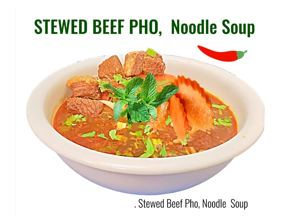 Delicious Stewed Beef Pho at Photastic in Edmonton, AB